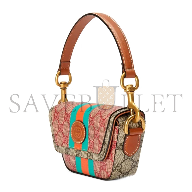 Gvc*1 gg mini top handle bag 723762 (18*10*4.5cm)
